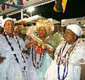 Baianas, tema do carnaval 2003 da Bahia