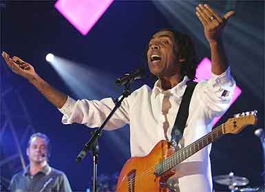 Gilberto Gil se apresenta em Montreux no 37o. Festival