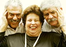 Nana Caymmi, com seus irmãos Dori e Danilo