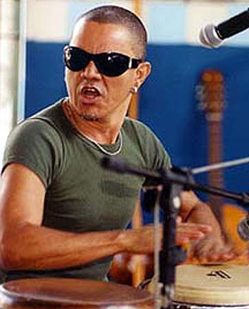 O percussionista Reppolho
