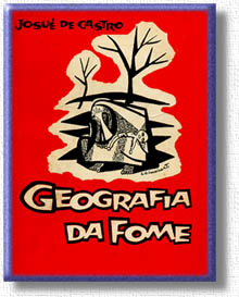 Capa do livro Geografia da Fome, de Josué de Castro