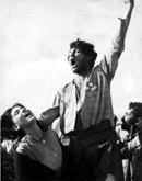 Geraldo Del Rey como Manuel e Yon� Magalh�es como Rosa: ela d� depoimento 
