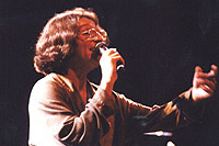 O cantor Gonzaga Leal